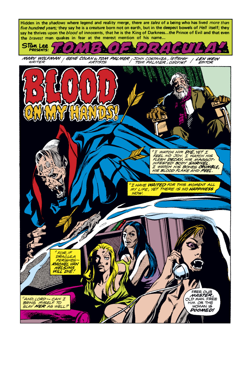 Read online Tomb of Dracula (1972) comic -  Issue #33 - 2