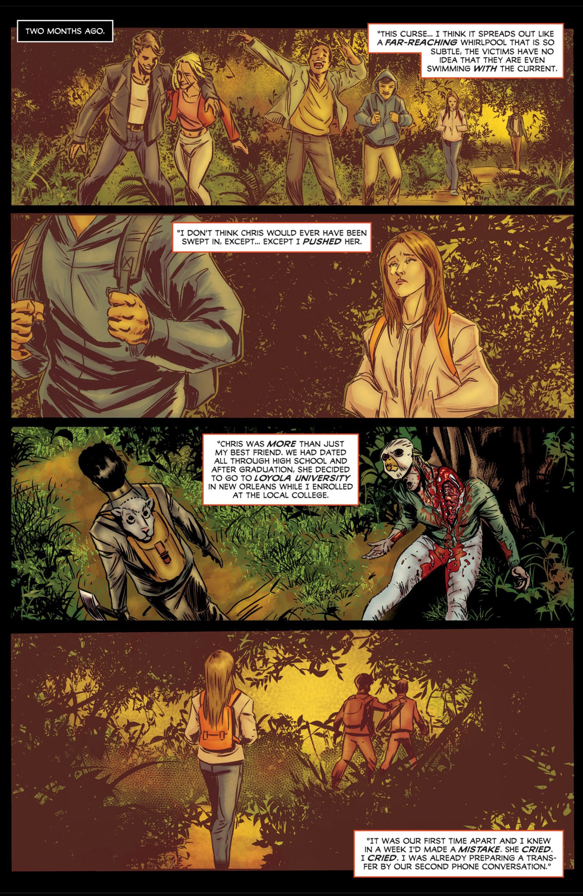 Read online Victor Crowley's Hatchet Halloween Tales comic -  Issue #1 - 4
