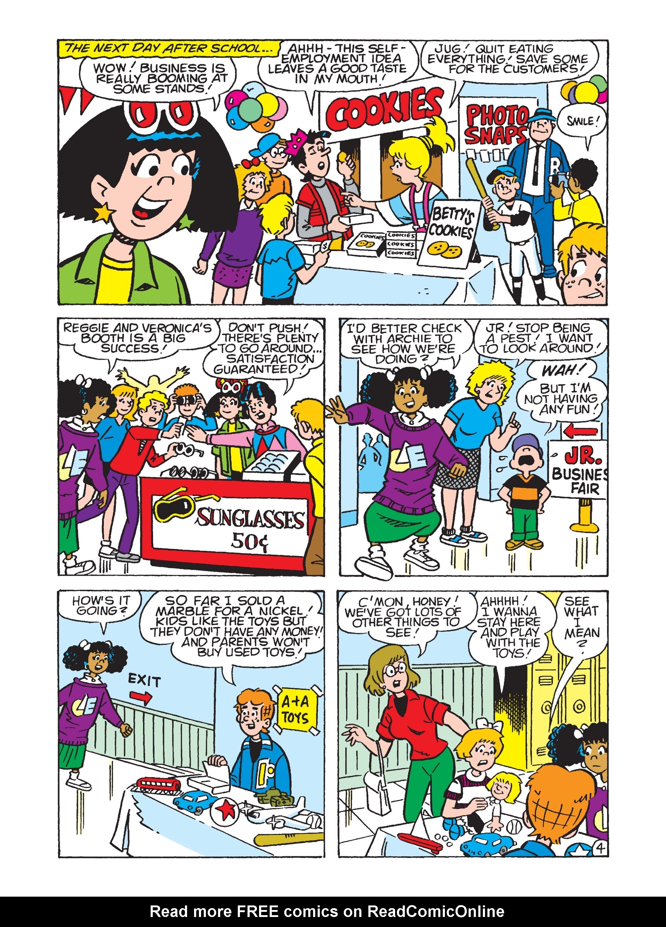 Read online Archie & Friends Double Digest comic -  Issue #27 - 133