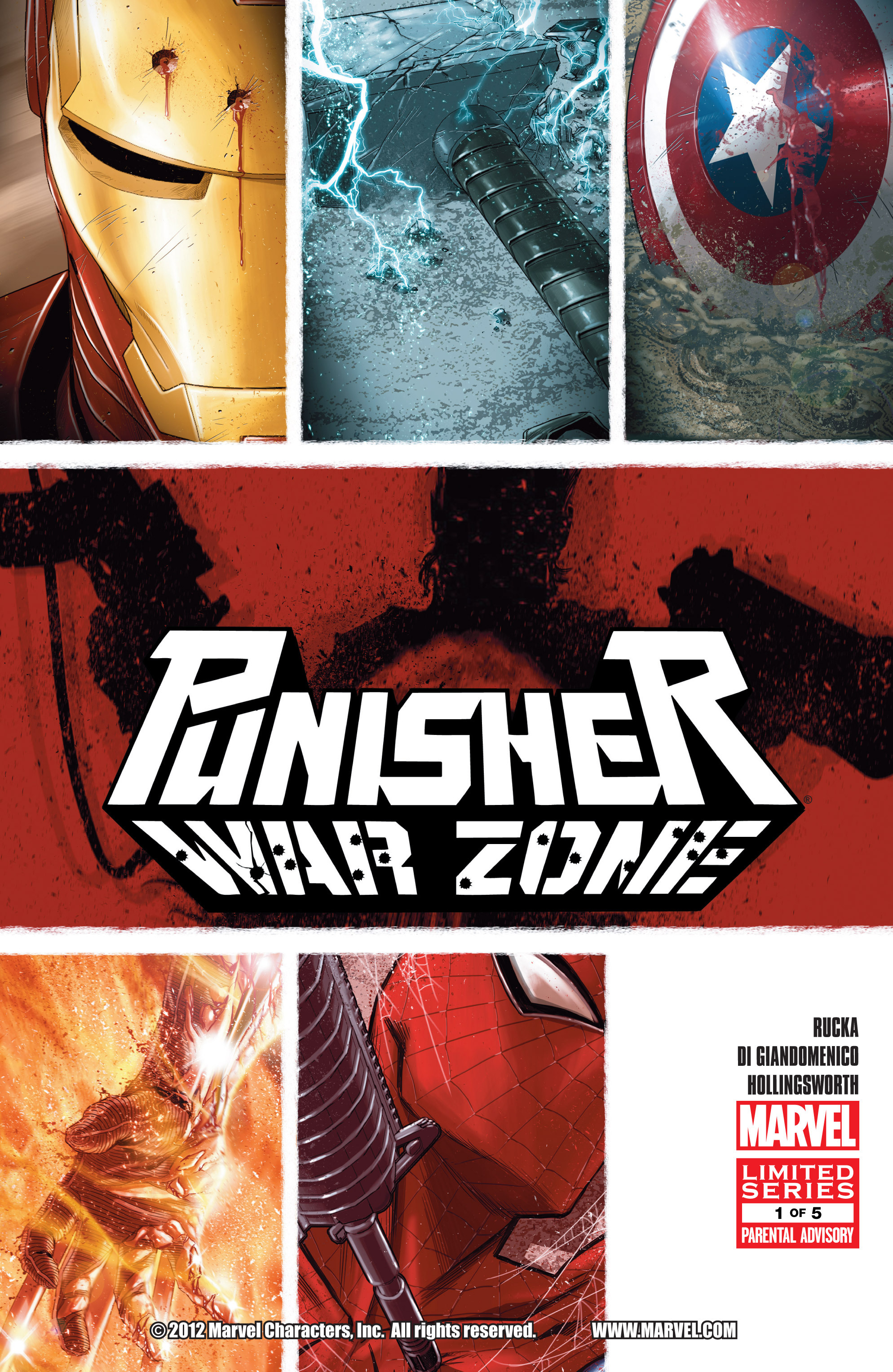 Read online Punisher: War Zone (2012) comic -  Issue #1 - 1