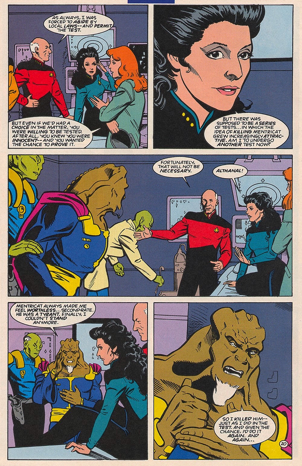 Read online Star Trek: The Next Generation (1989) comic -  Issue #62 - 20