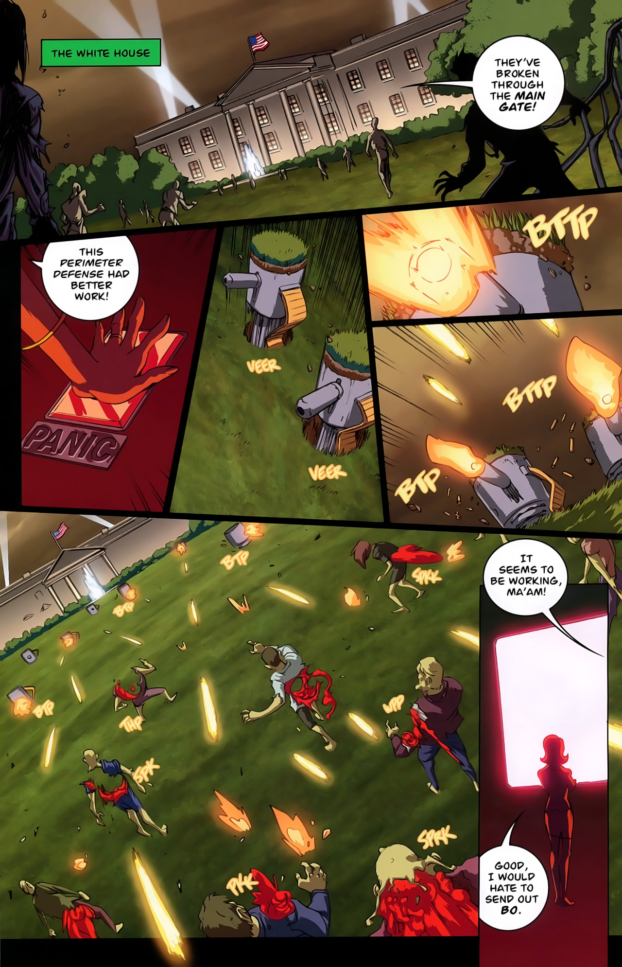 Read online President Evil comic -  Issue #1 - 17