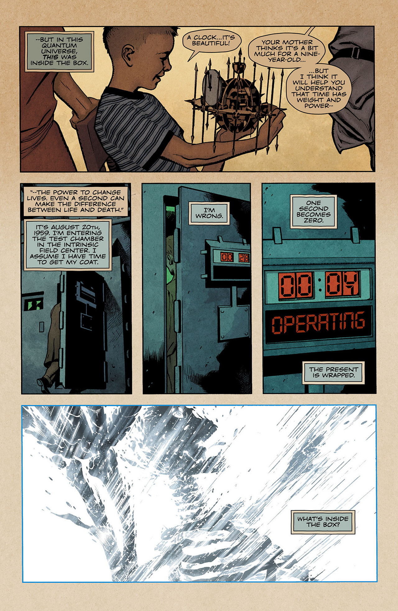 Read online Before Watchmen: Dr. Manhattan comic -  Issue #1 - 7