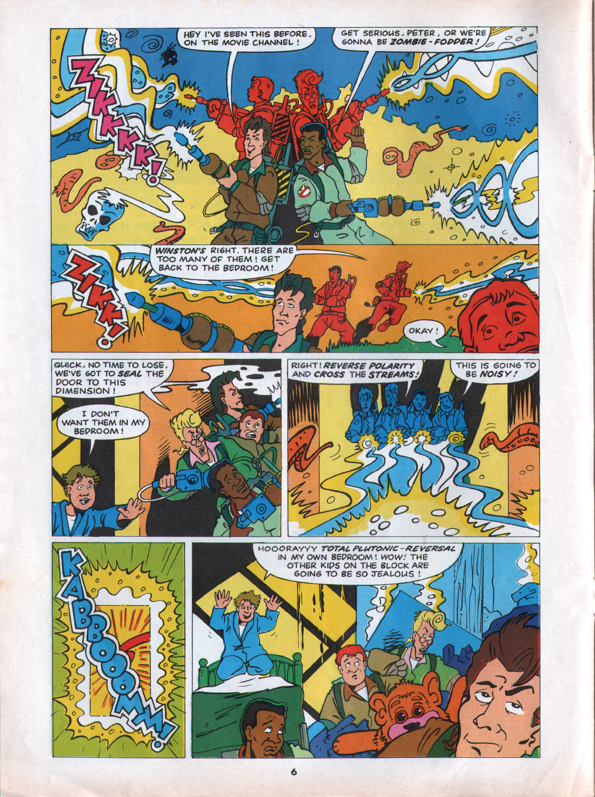 Read online The Real Ghostbusters comic -  Issue #35 - 6