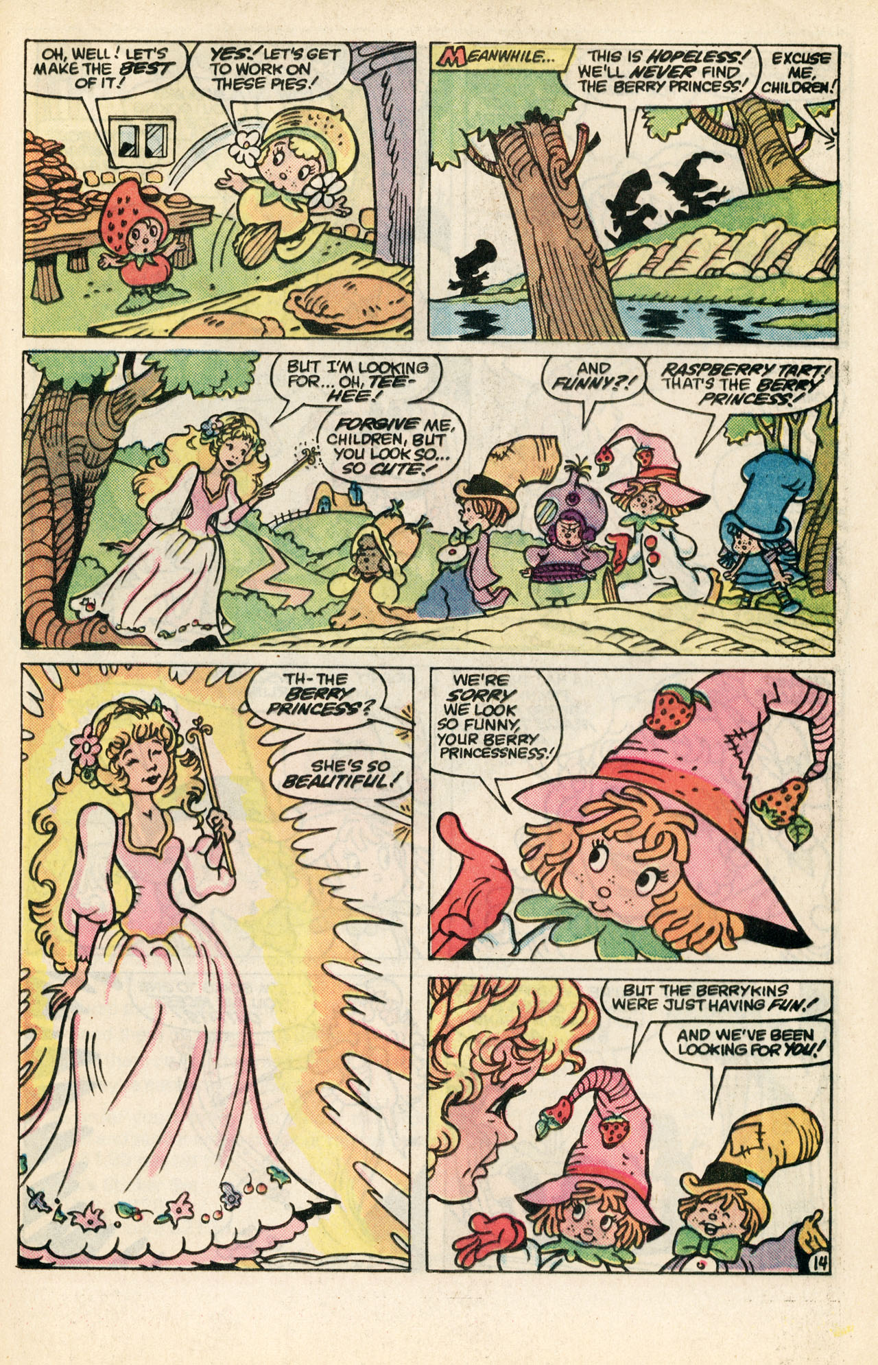 Read online Strawberry Shortcake (1985) comic -  Issue #4 - 21