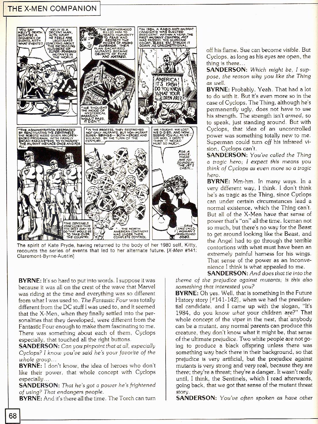 Read online The X-Men Companion comic -  Issue #2 - 68