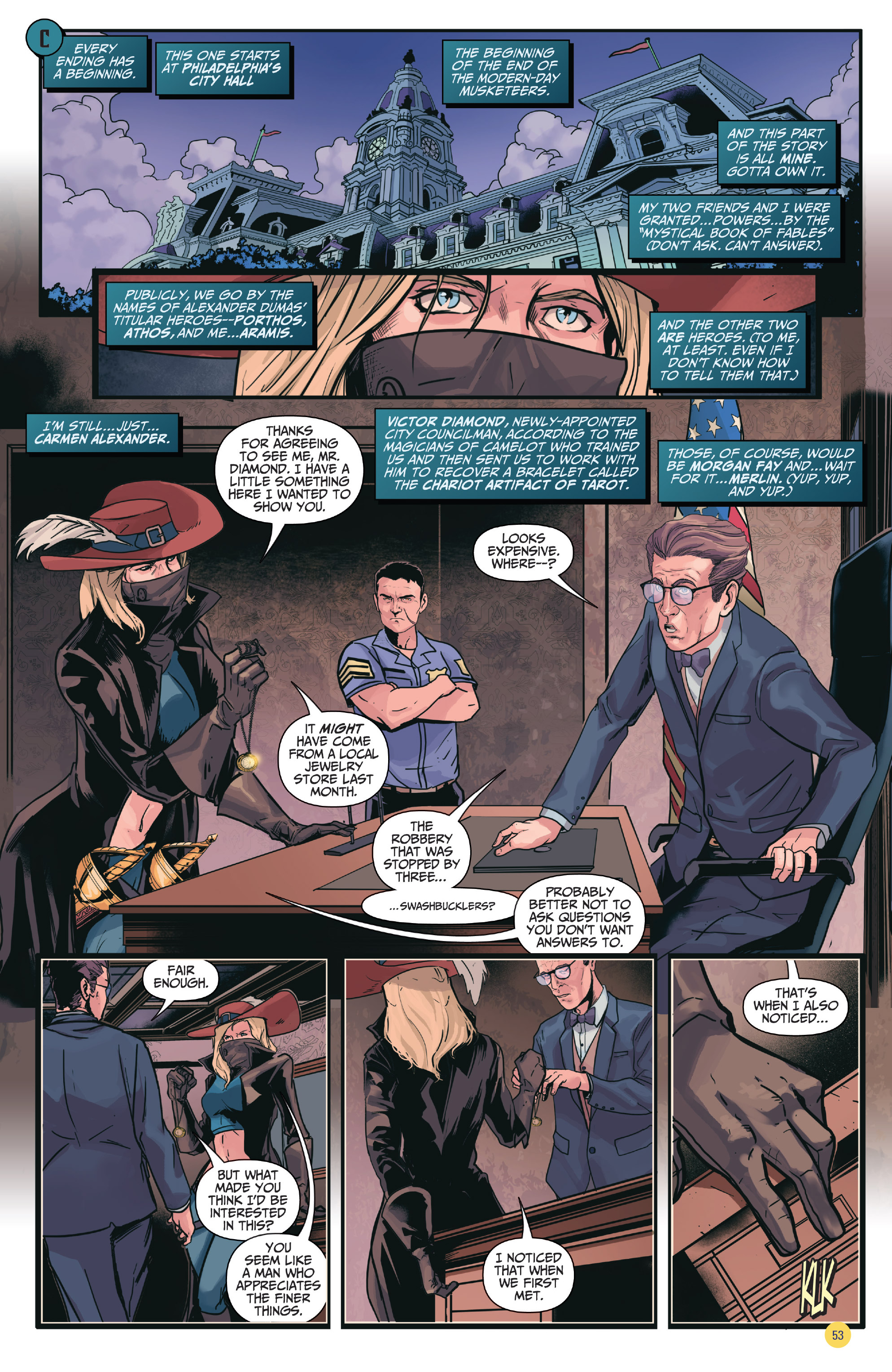 Read online The Musketeers comic -  Issue # _TPB - 51