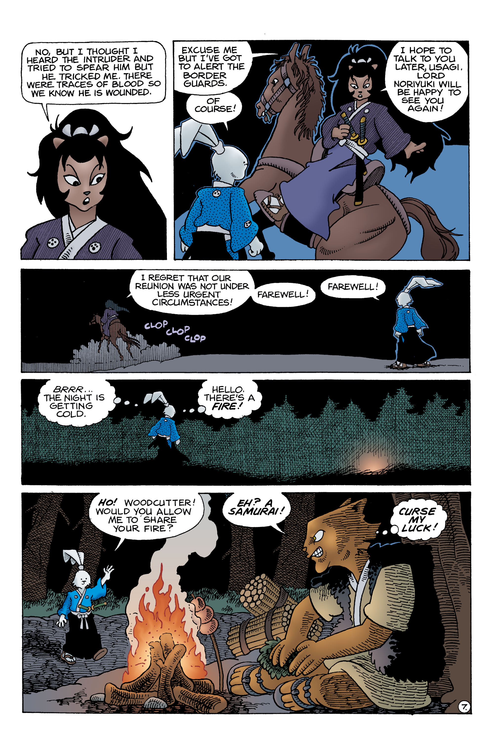 Read online Usagi Yojimbo: Wanderer’s Road comic -  Issue #6 - 9