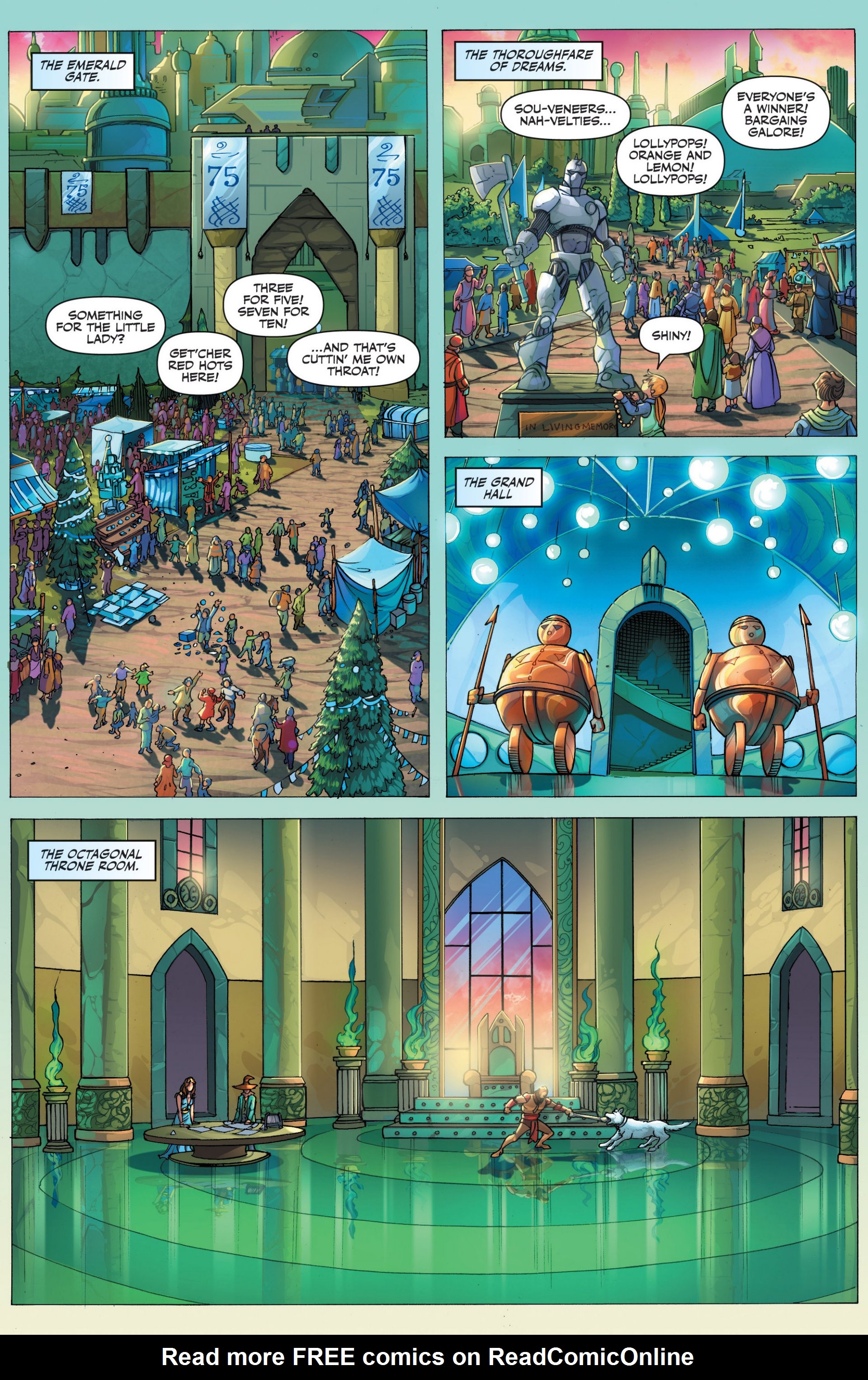 Read online Grimm Fairy Tales presents Oz: Age of Darkness comic -  Issue # Full - 12