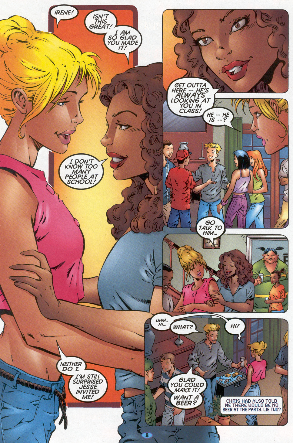 Read online Troublemakers comic -  Issue #9 - 7