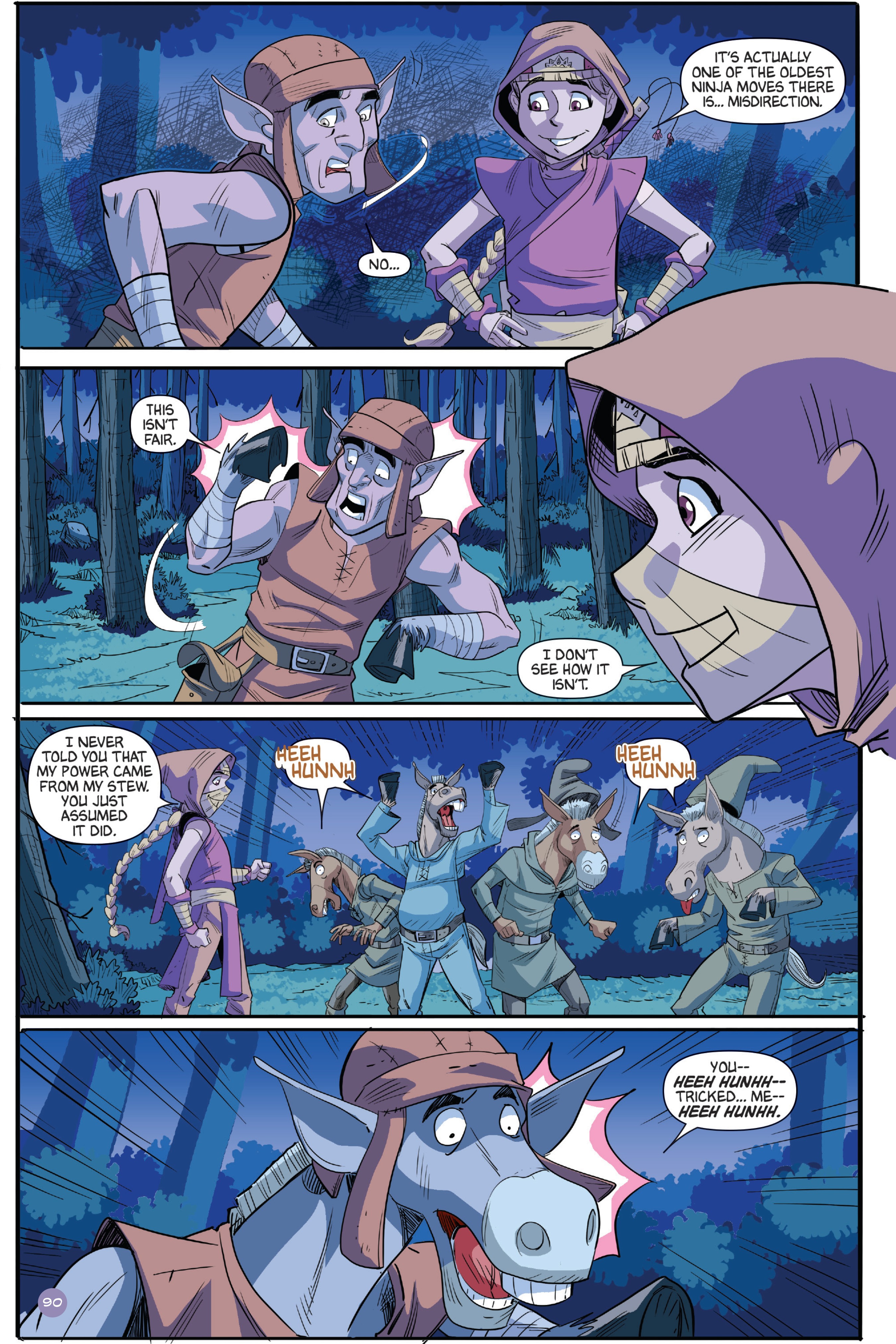 Read online Princess Ninjas comic -  Issue # TPB - 91
