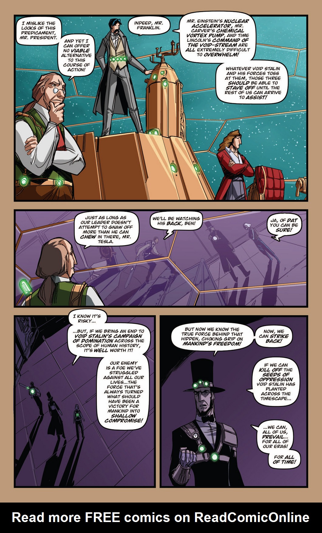 Read online Time Lincoln: Jack to the Future comic -  Issue # Full - 7