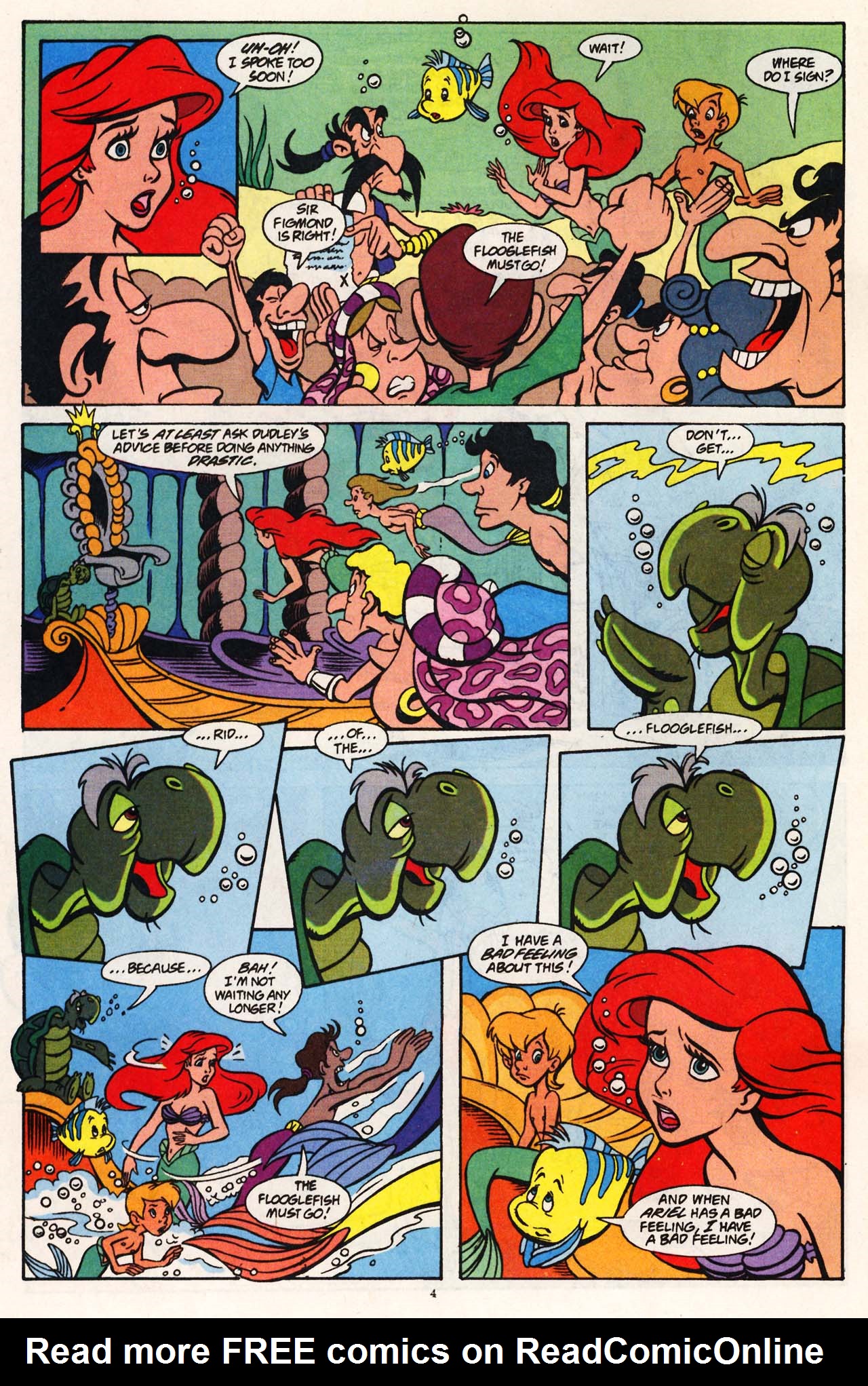 Read online Disney's The Little Mermaid comic -  Issue #7 - 6