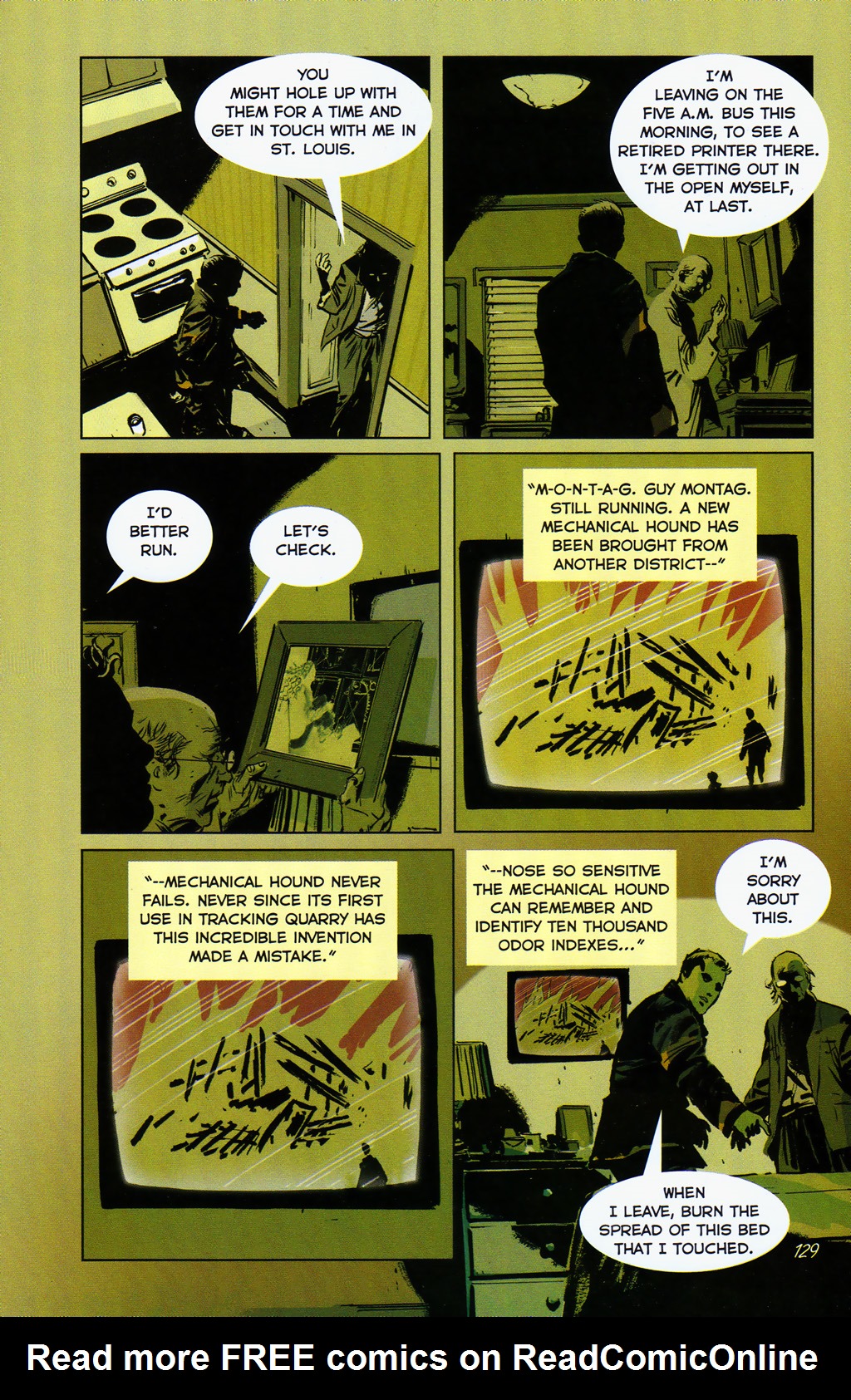 Read online Ray Bradbury's Fahrenheit 451: The Authorized Adaptation comic -  Issue # TPB - 138