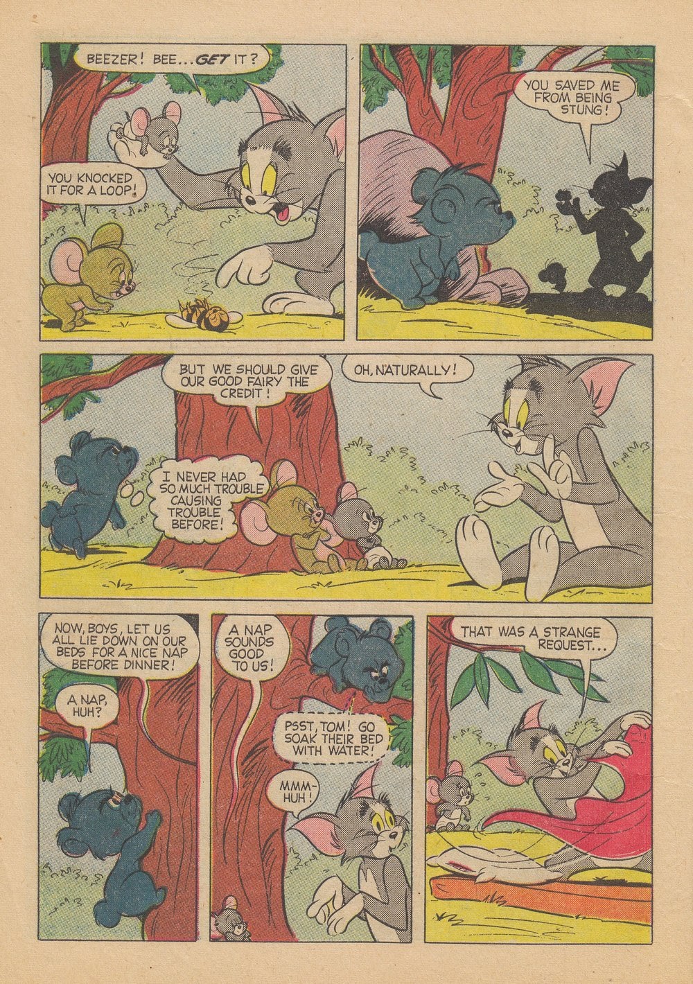 Read online Tom & Jerry Picnic Time comic -  Issue # TPB - 11