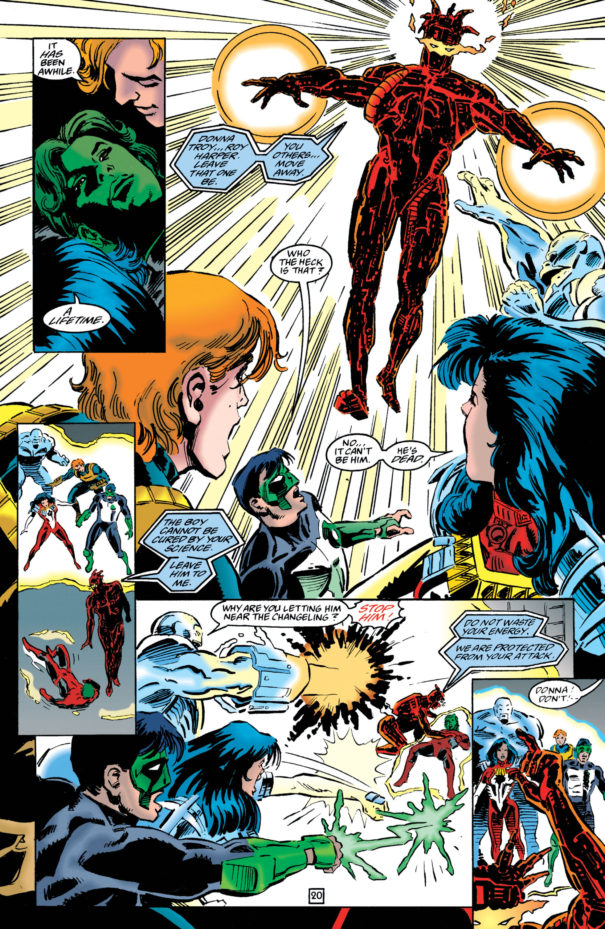 Read online The New Titans (1988) comic -  Issue #127 - 21