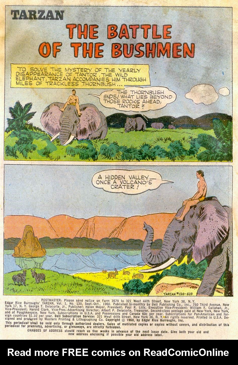 Read online Tarzan (1948) comic -  Issue #120 - 3