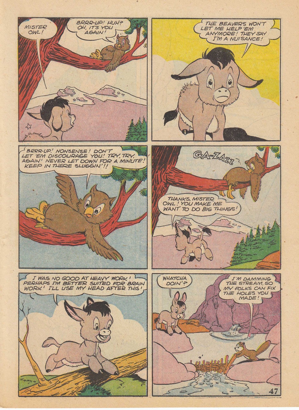 Read online Our Gang Comics comic -  Issue #8 - 49