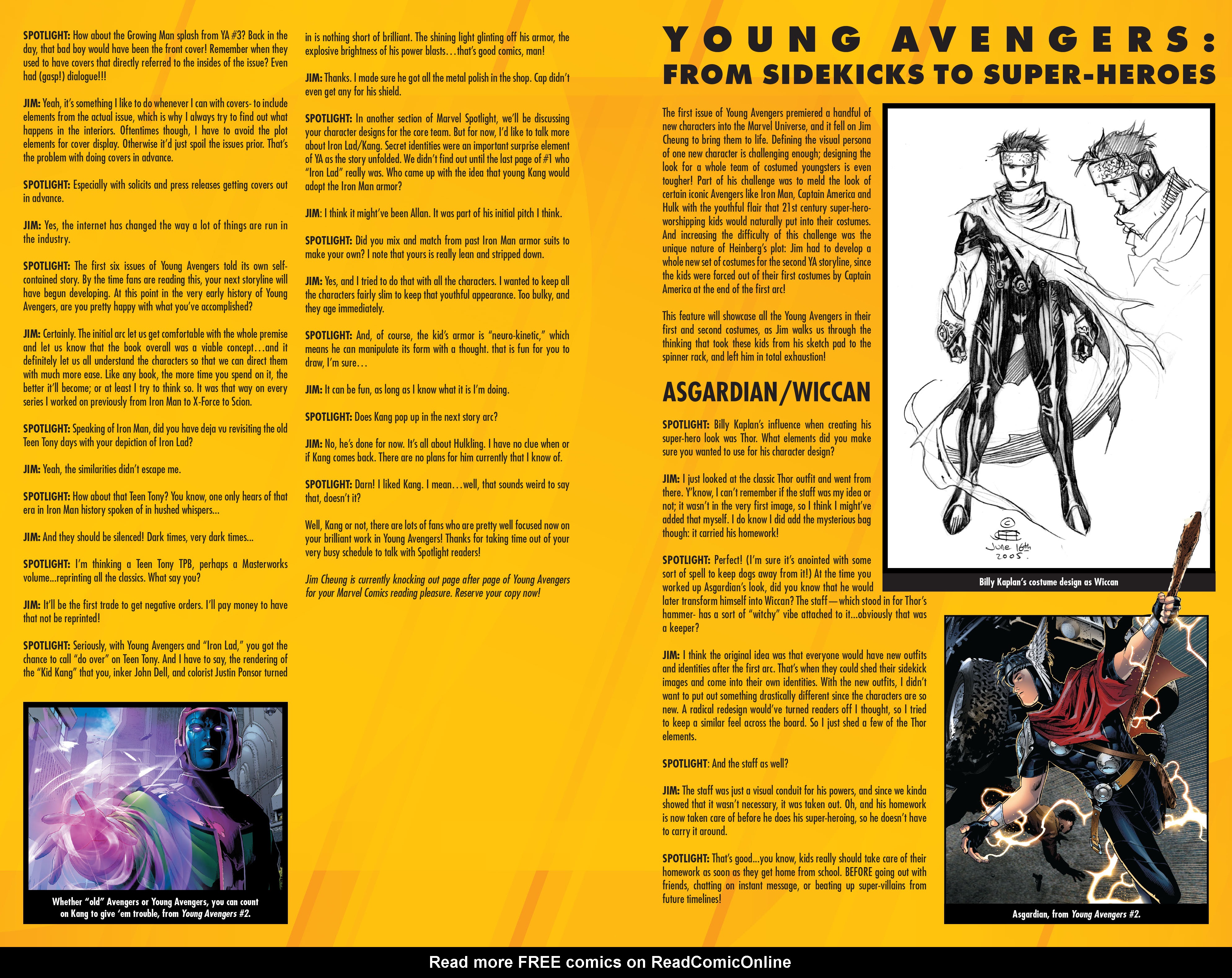 Read online Young Avengers by Heinberg & Cheung Omnibus comic -  Issue # TPB (Part 10) - 96