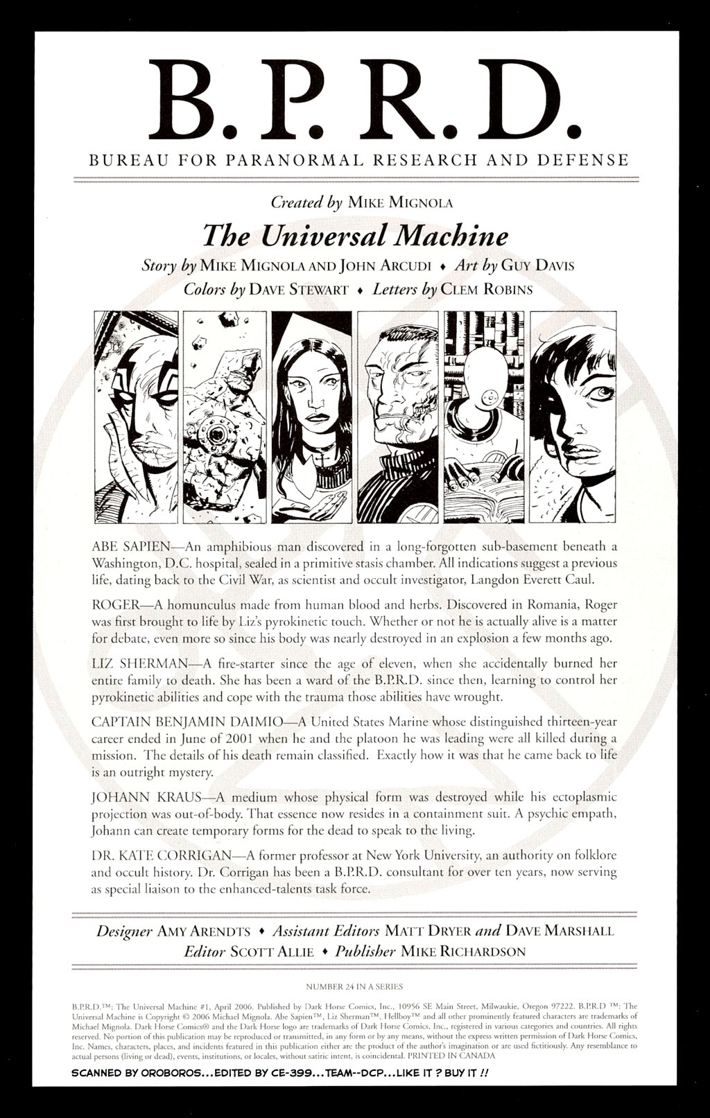 Read online B.P.R.D.: The Universal Machine comic -  Issue #1 - 2