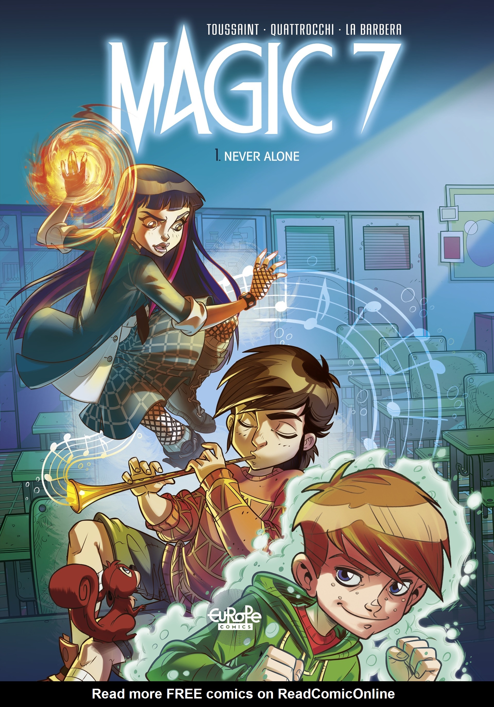 Read online Magic 7 comic -  Issue #1 - 1