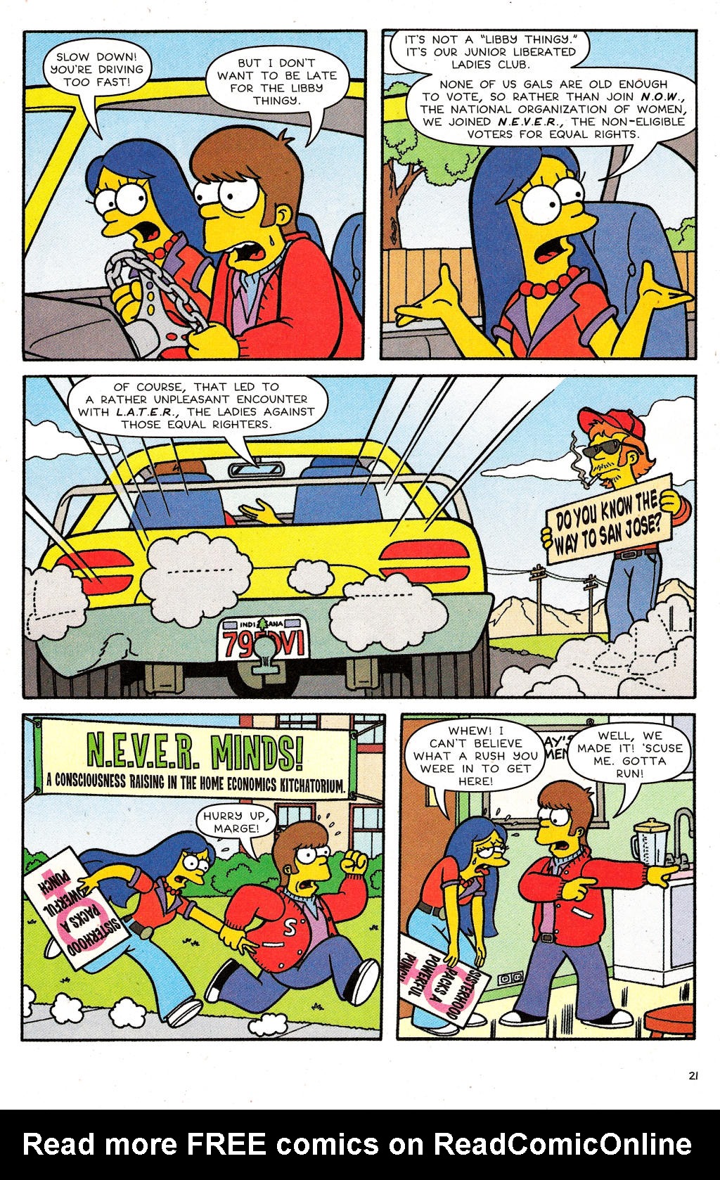 Read online Simpsons Comics comic -  Issue #122 - 23