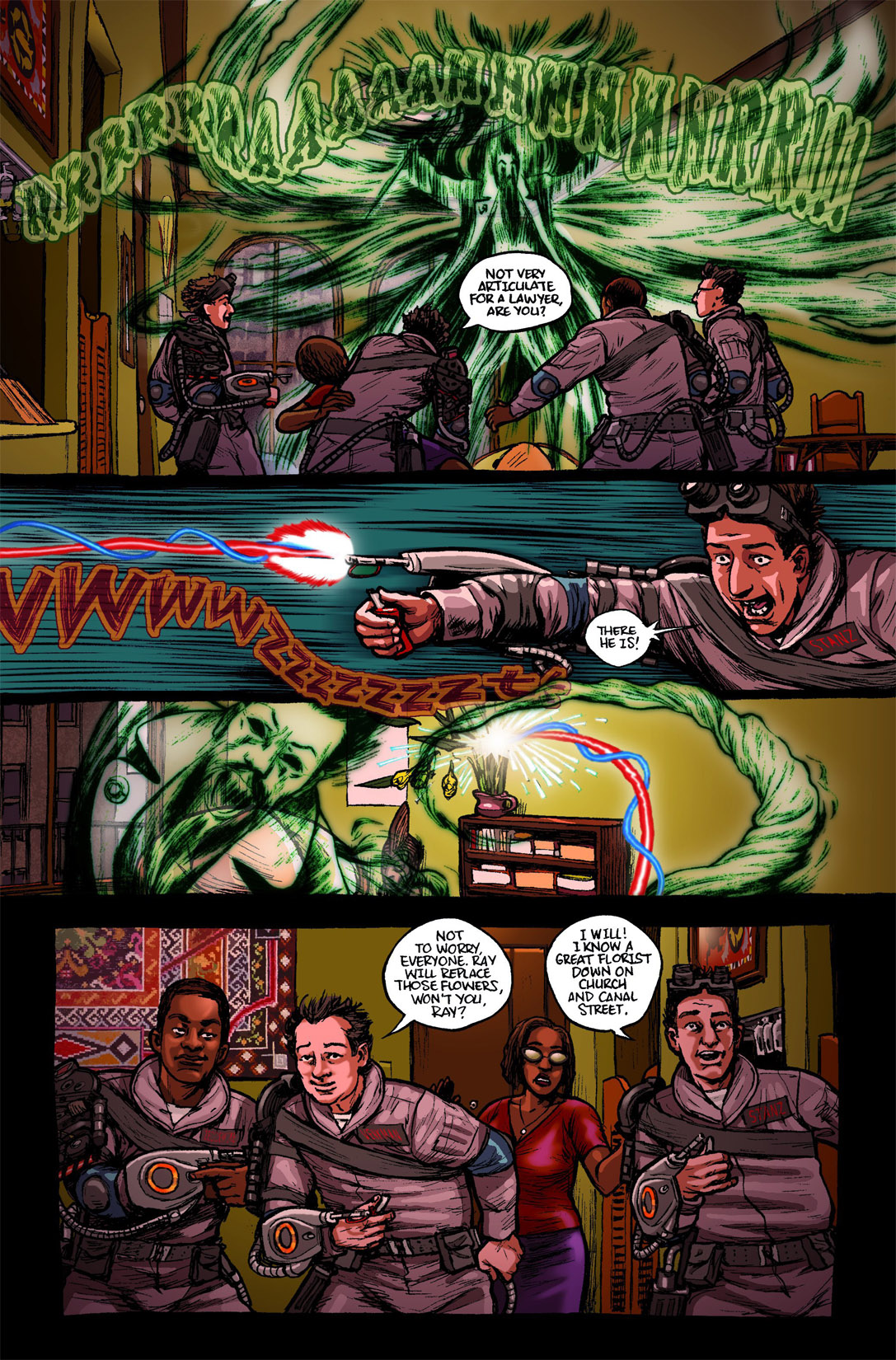 Read online Ghostbusters: Tainted Love comic -  Issue # Full - 17