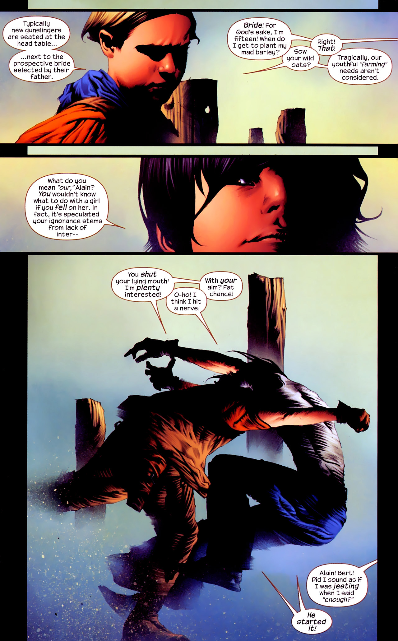 Read online Dark Tower: Treachery comic -  Issue #5 - 6