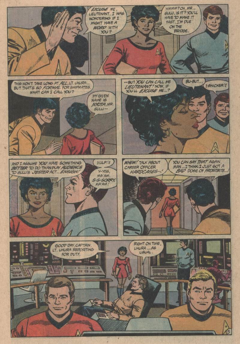 Read online Star Trek (1984) comic -  Issue #30 - 6