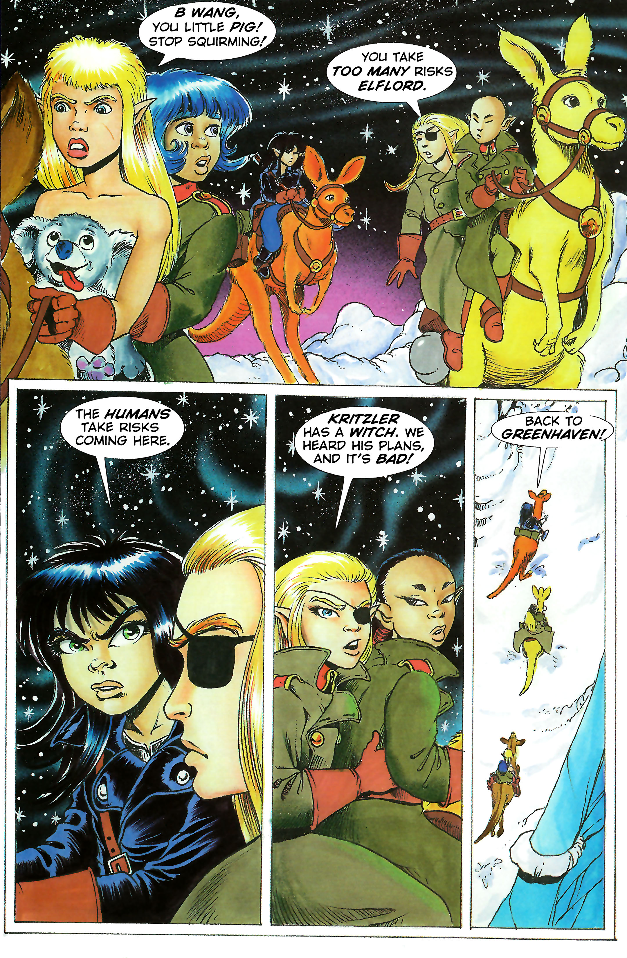 Read online Legend of the Elflord comic -  Issue #2 - 16