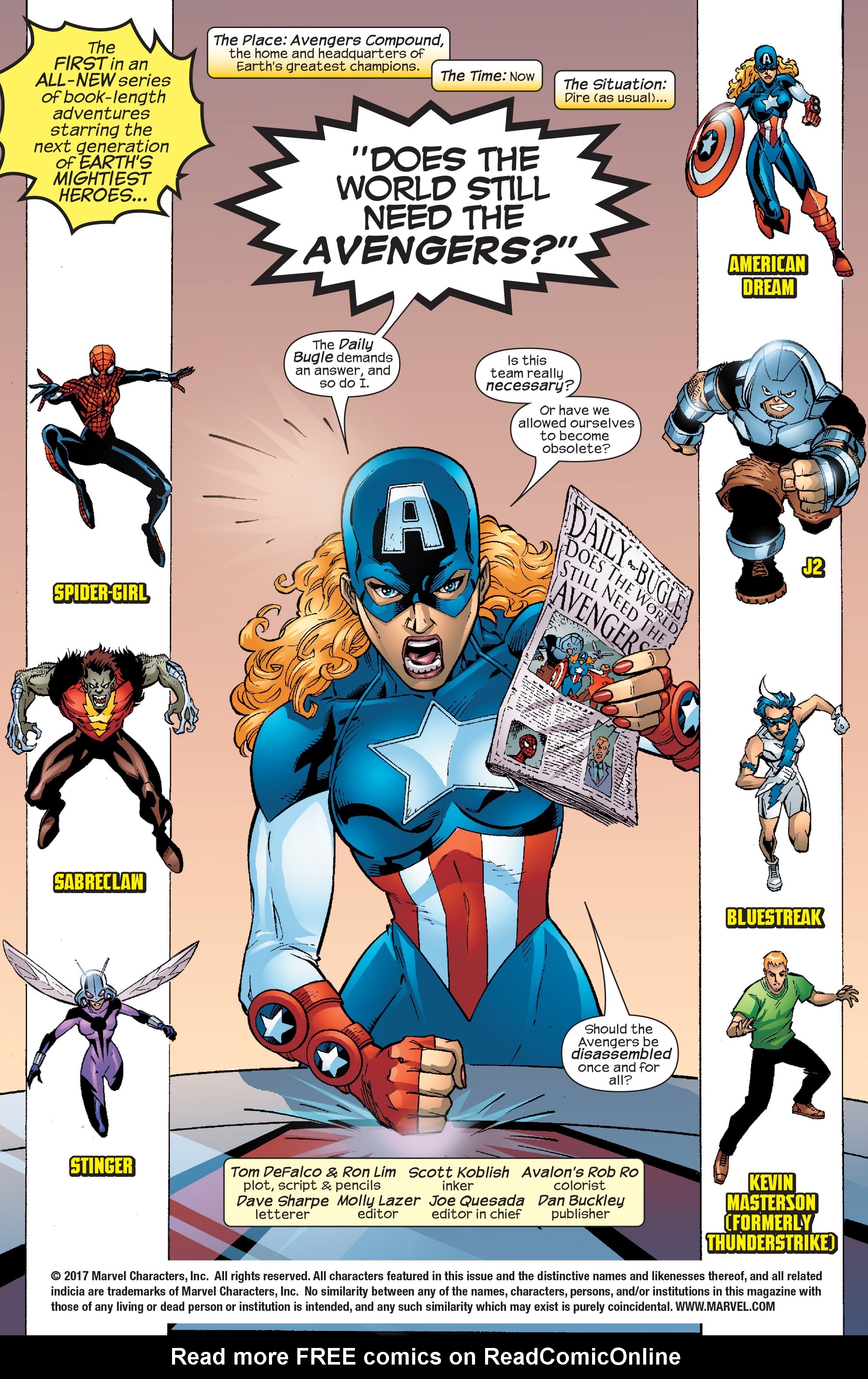 Read online Ms. Fantastic (Marvel)(MC2) - Avengers Next (2007) comic -  Issue #1 - 2