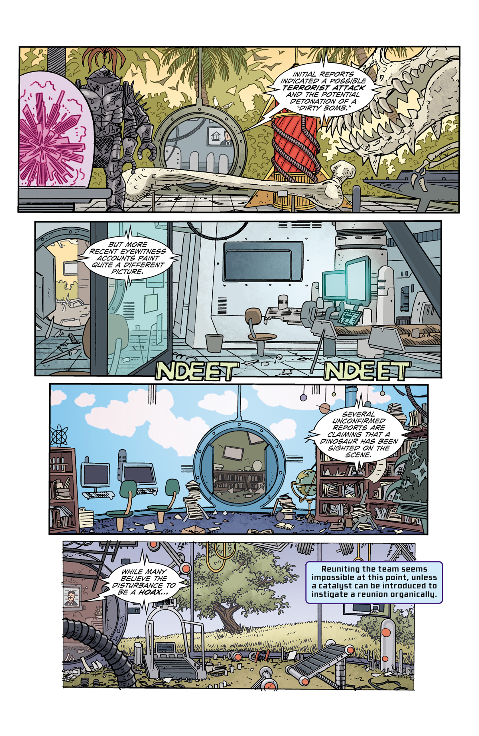 Read online Past Aways comic -  Issue #1 - 7