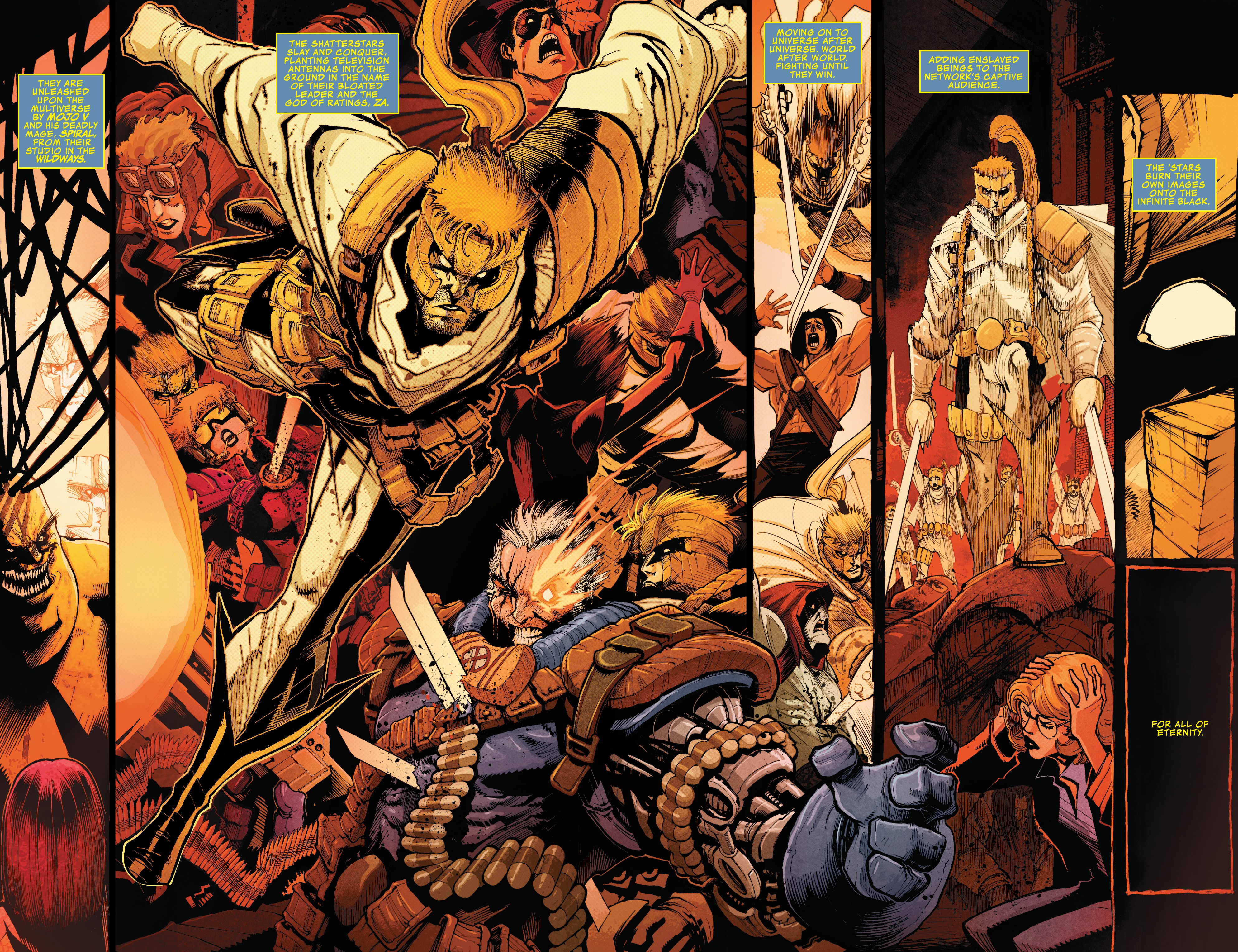 Read online Shatterstar comic -  Issue #5 - 5