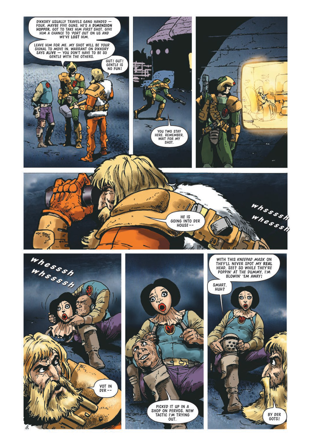 Read online Strontium Dog: Traitor To His Kind comic -  Issue # TPB (Part 1) - 9