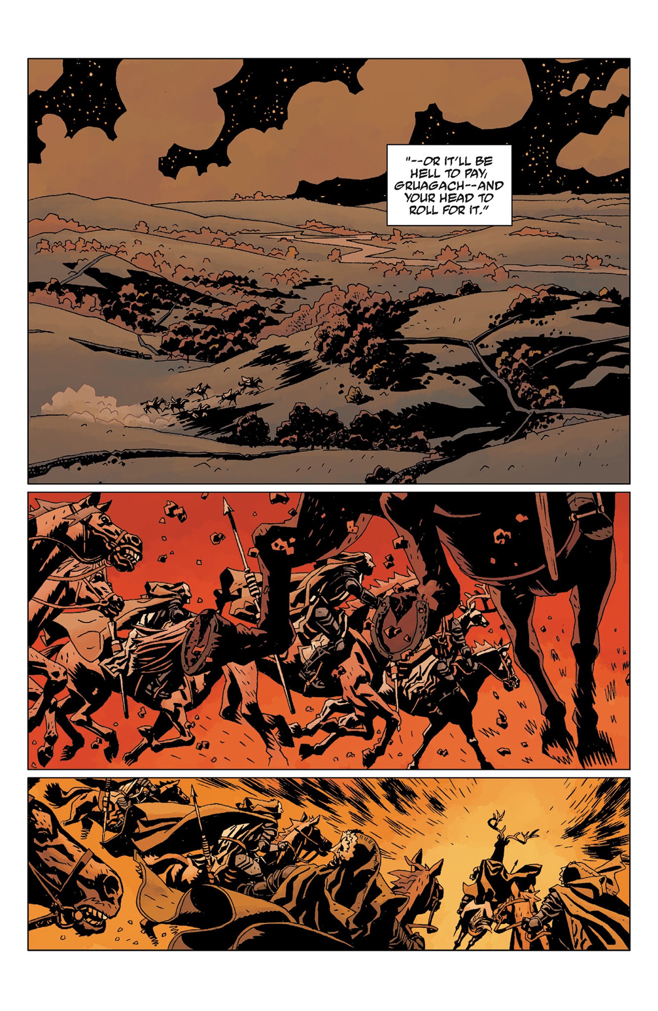 Read online Hellboy: The Wild Hunt comic -  Issue # TPB - 28