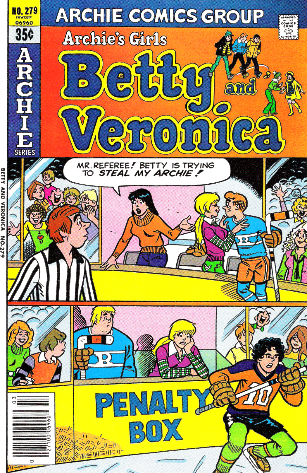 Read online Archie's Girls Betty and Veronica comic -  Issue #279 - 1