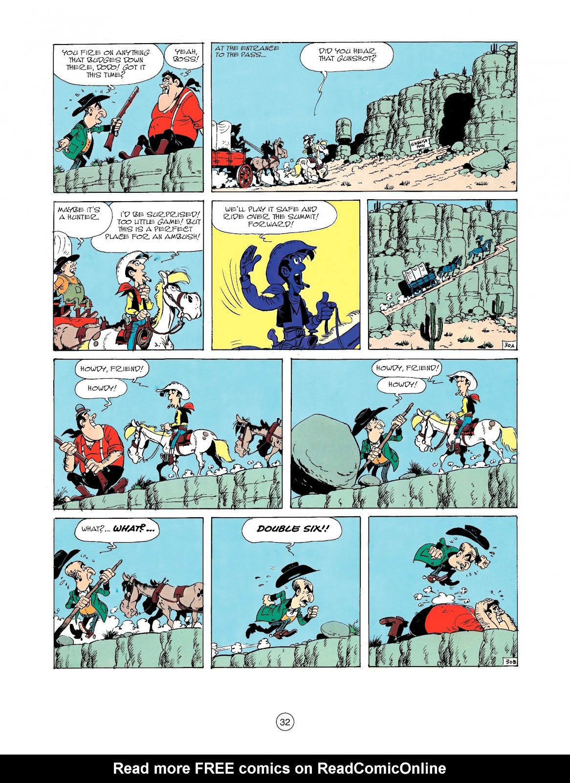 A Lucky Luke Adventure issue 33 - Page 32