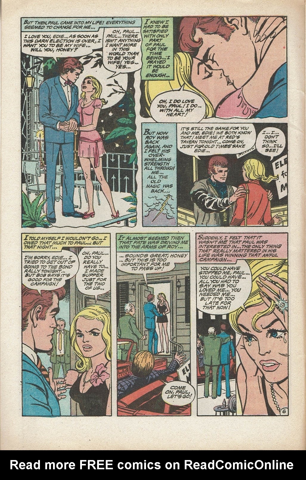 Read online Secret Hearts comic -  Issue #153 - 8