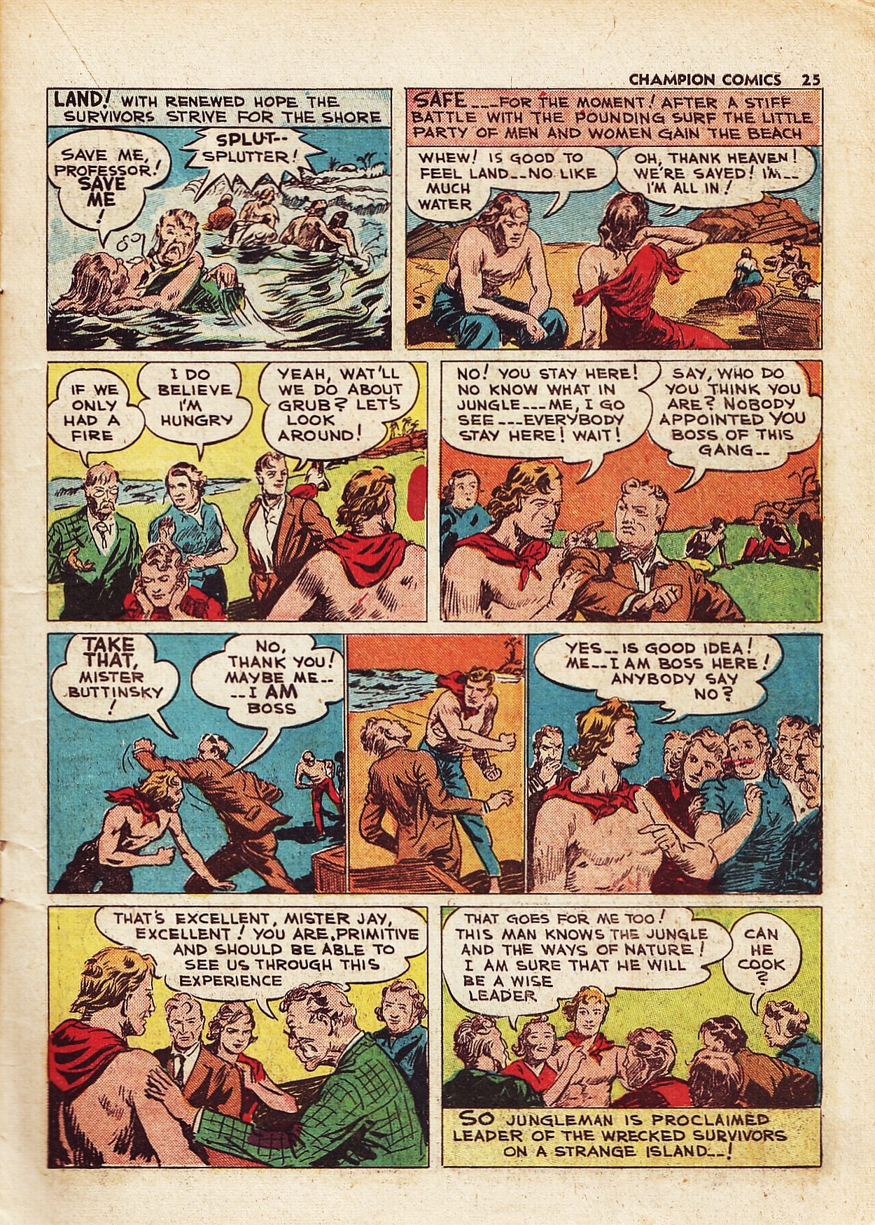 Read online Champion Comics comic -  Issue #6 - 27