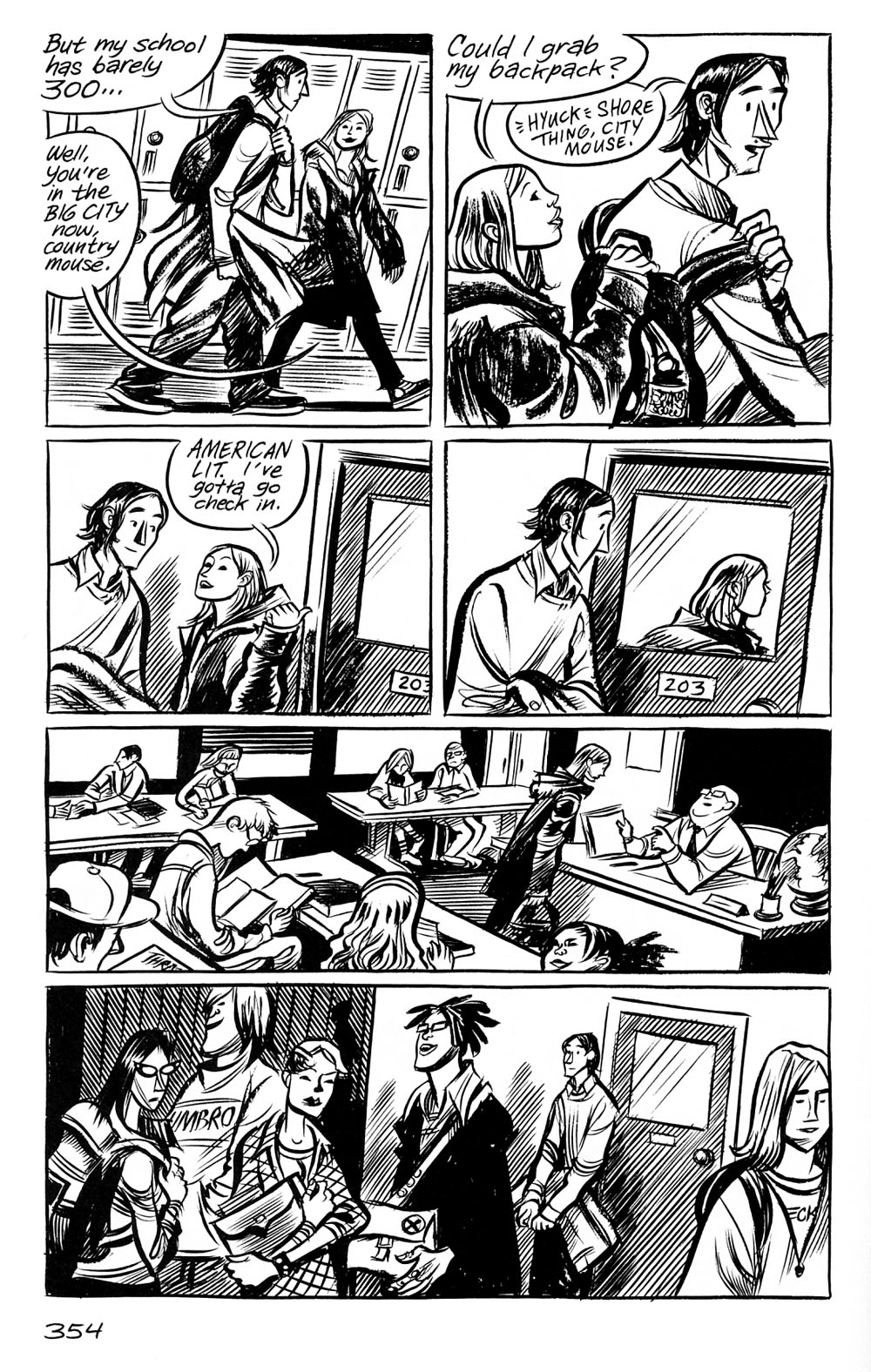 Read online Blankets comic -  Issue #2 - 131