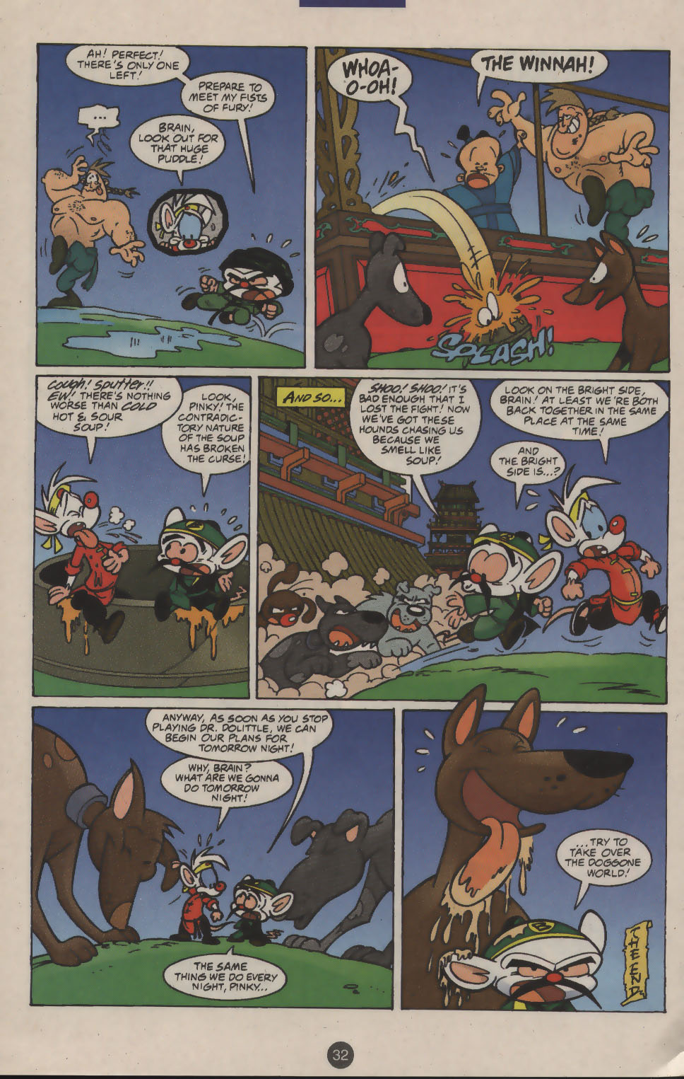 Read online Pinky and The Brain comic -  Issue #18 - 25