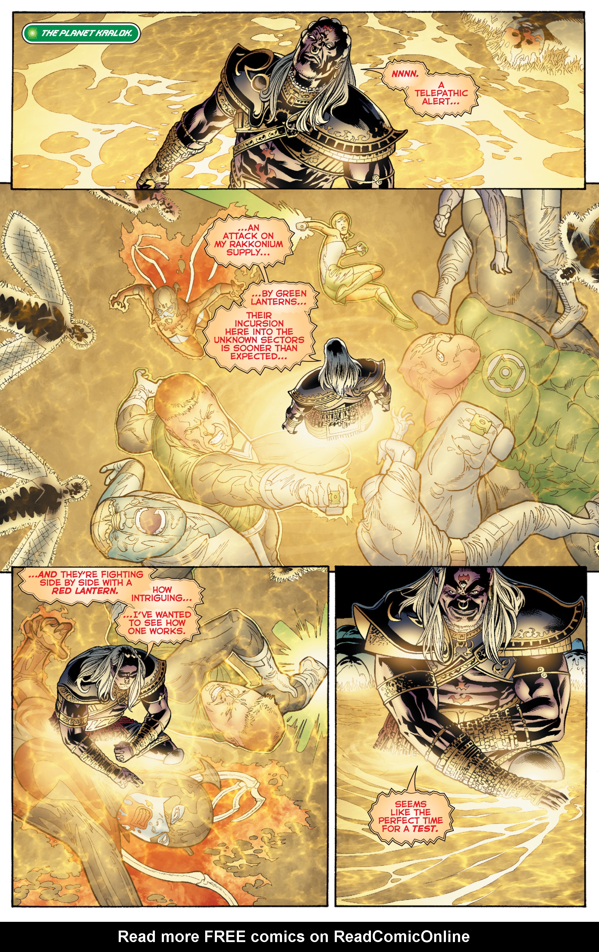 Read online Green Lantern: Emerald Warriors comic -  Issue #4 - 17