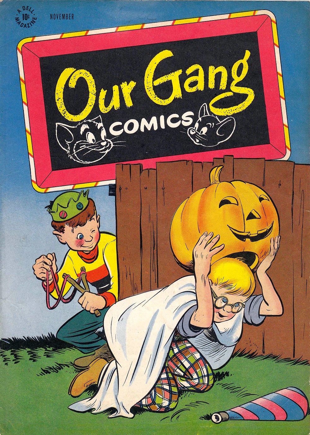 Read online Our Gang Comics comic -  Issue #28 - 1