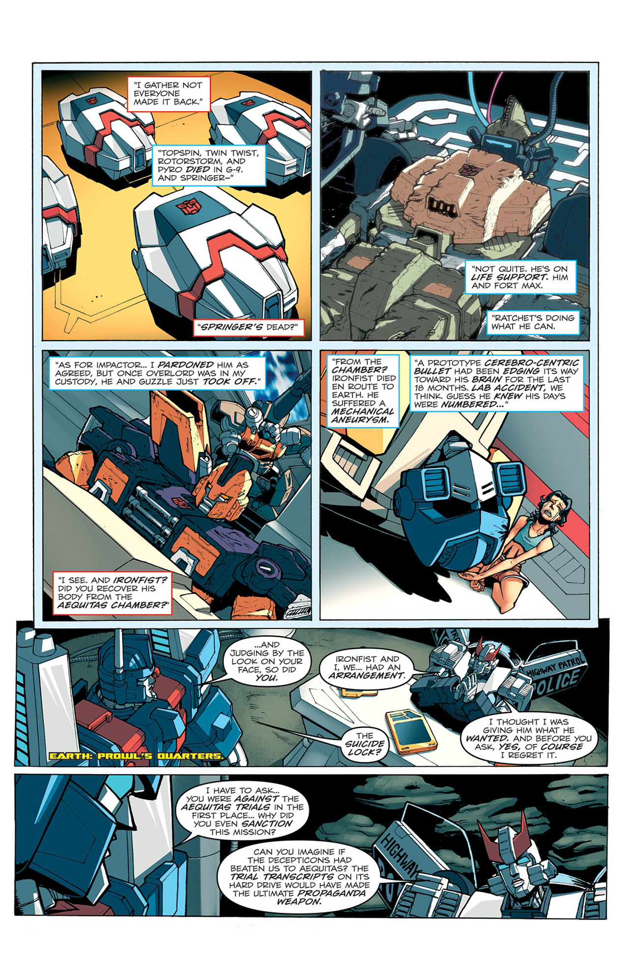 Read online Transformers: Last Stand of The Wreckers comic -  Issue #5 - 23