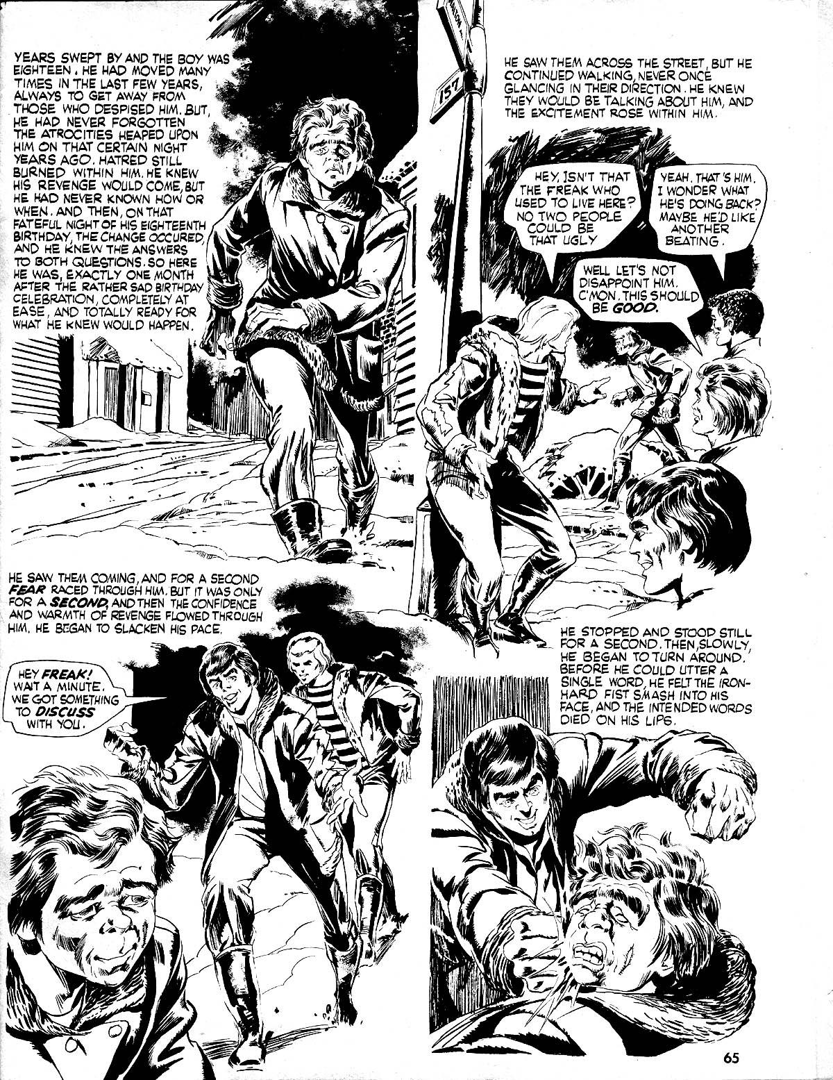 Read online Nightmare (1970) comic -  Issue #12 - 66