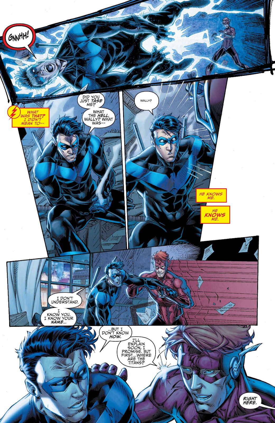 Titans: Rebirth issue Full - Page 8