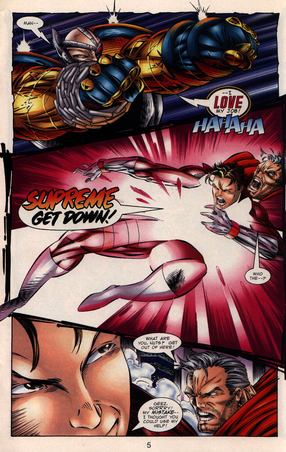 Read online Supreme (1992) comic -  Issue #20 - 7