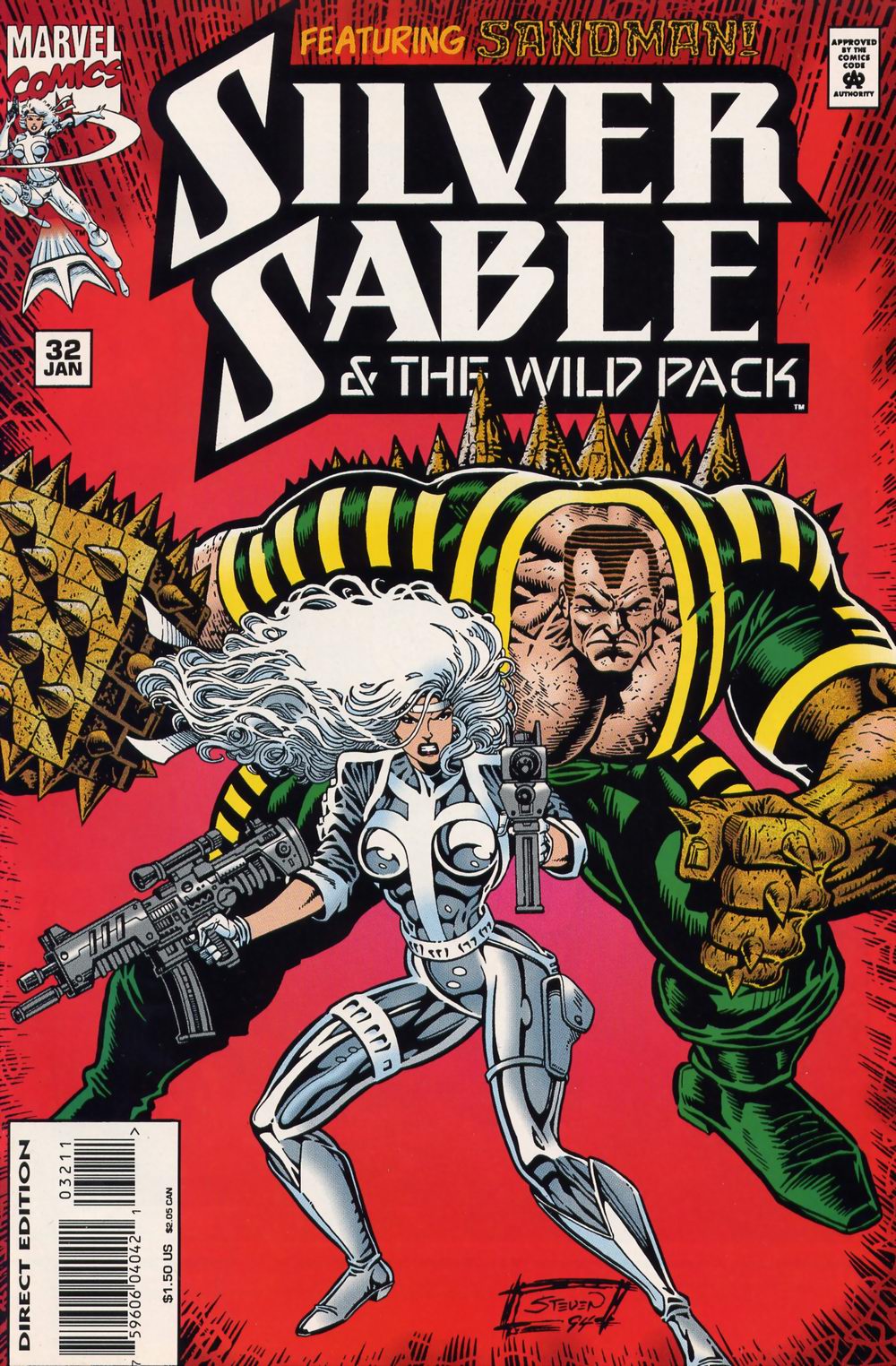 Silver Sable and the Wild Pack issue 32 - Page 1