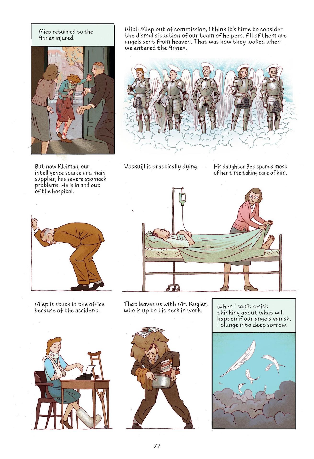 Read online Anne Frank’s Diary: The Graphic Adaptation comic -  Issue # TPB - 78