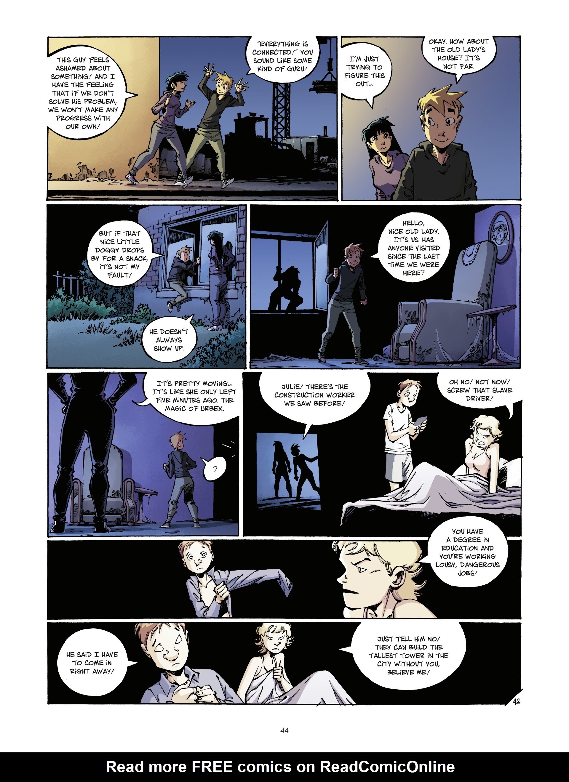 Read online Urbex comic -  Issue #1 - 44